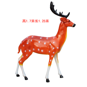 仿真鹿雕塑