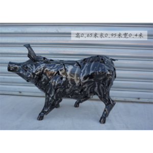 铁艺小猪