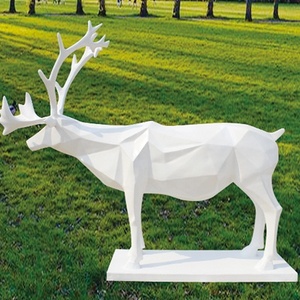 抽象鹿 雕塑